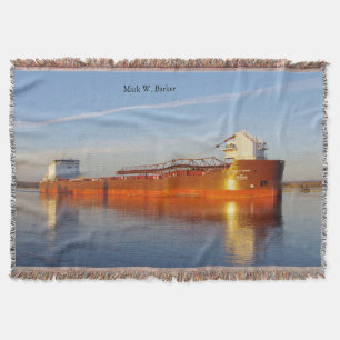 Mark W. Barker throw blanket