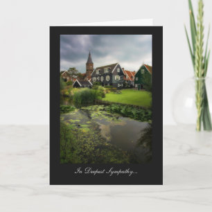 Marken Village, Netherlands - In Deepest Sympathy Card