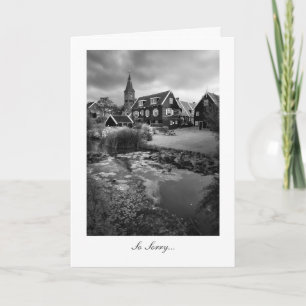 Marken Village, Netherlands - So Sorry Card