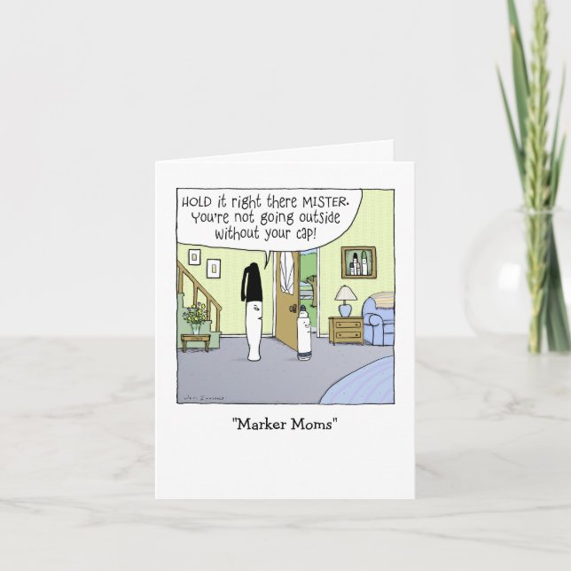 "Marker Moms" Card (Front)