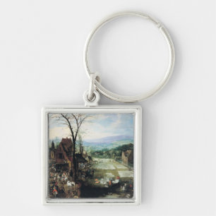 Market and Bleaching Ground, 1620-22 Key Ring