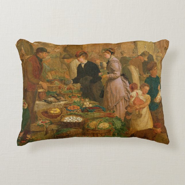 Market Day Decorative Cushion (Front)