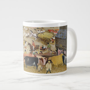 Market Day Large Coffee Mug