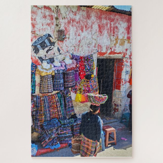 Market Entrance Scene Jigsaw Puzzle (Vertical)