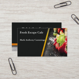 Market Fresh Café Business Card
