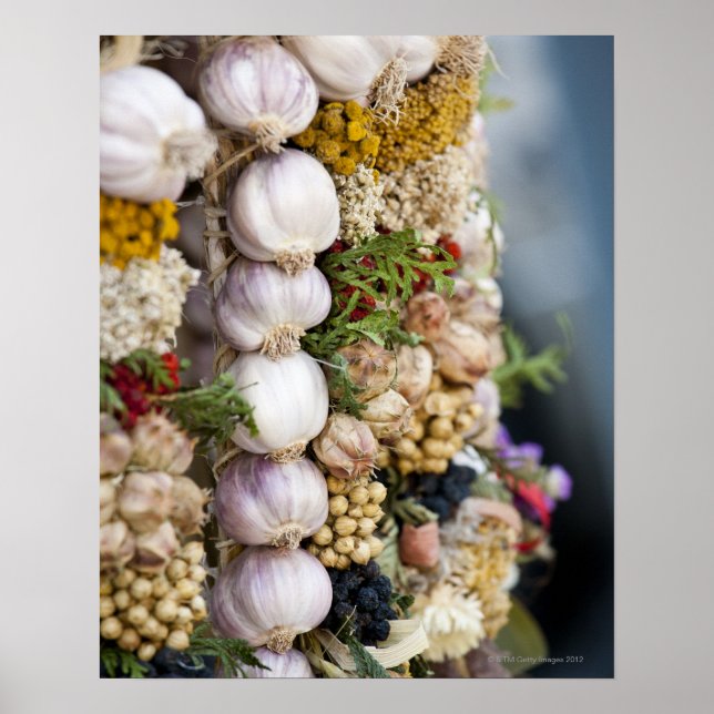 Market in Wroclaw, Poland Poster (Front)