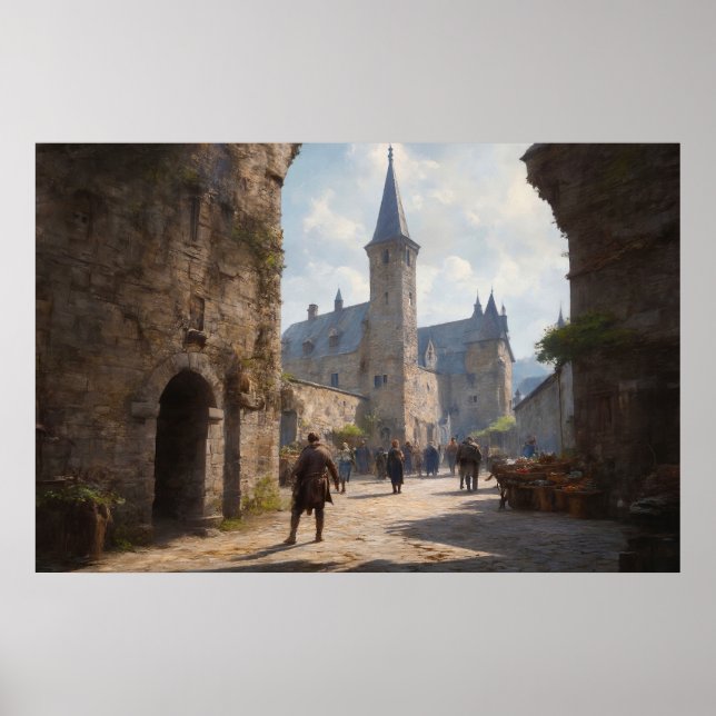 Market Lane Poster (Front)