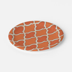 Market Motifs III Paper Plate