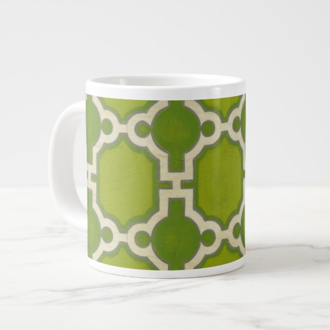 Market Motifs IV Large Coffee Mug (Front Left)