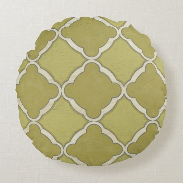 Market Motifs IX Round Cushion (Front)