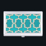 Market Motifs V Business Card Holder<br><div class="desc">Patterns</div>