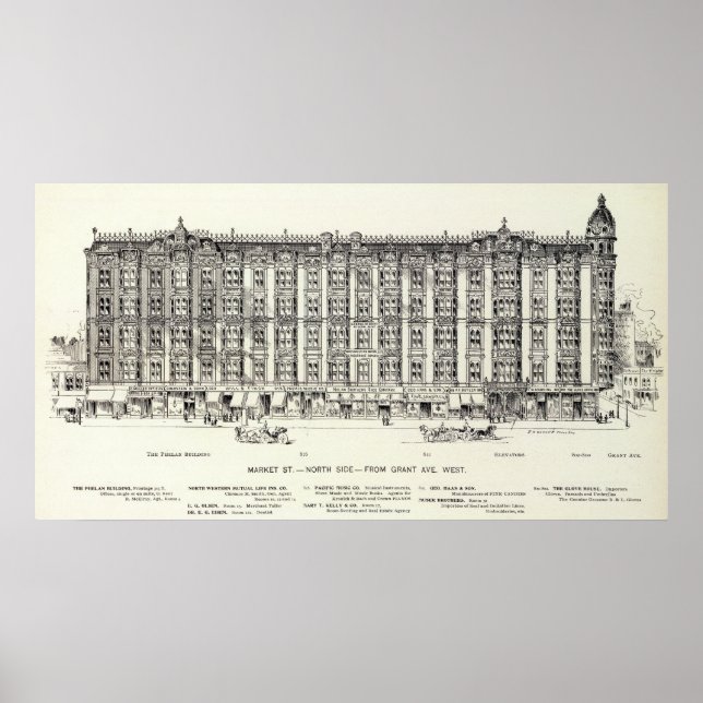 Market North side Grant West Poster (Front)