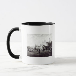 Market Place, engraved by Daniel Havell 1820 Mug