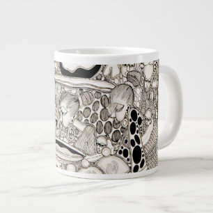 Market place large coffee mug