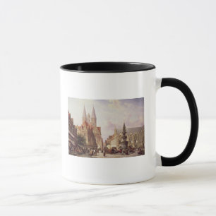 Market Scene at Braunschweig Mug