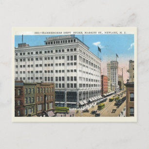 Market St., Newark NJ Vintage Postcard
