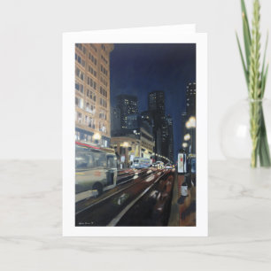 "Market Street" by Trina Chow Card