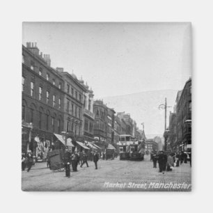 Market Street, Manchester, c.1910 2 Magnet