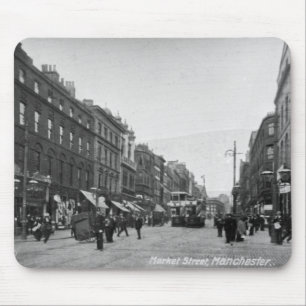 Market Street, Manchester, c.1910 2 Mouse Pad