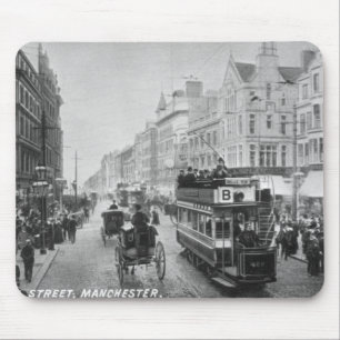 Market Street, Manchester, c.1910 Mouse Pad