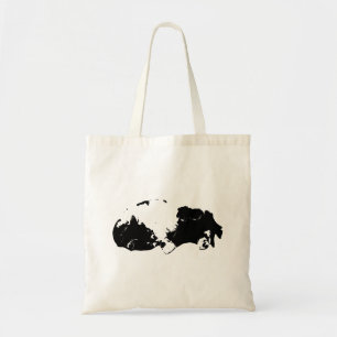 Market Stroll, Catlike Calm Tote Bag