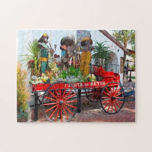 Market Town San Diego California. Jigsaw Puzzle (Horizontal)