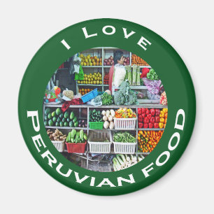 Market Veggies Magnet