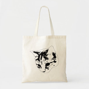 Market Walk with Whiskers Tote Bag