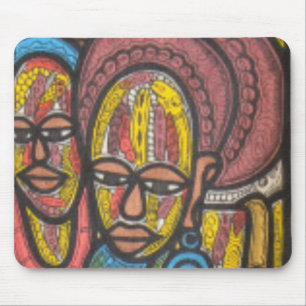 Market Woman Mouse Pad