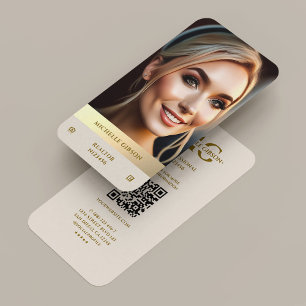 Marketing Agency Mortgage Broker Realtor Sand Business Card