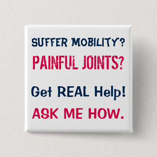 Marketing Button to Promote Joint Pain Help