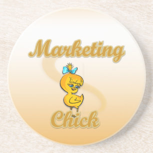 Marketing Chick Coaster