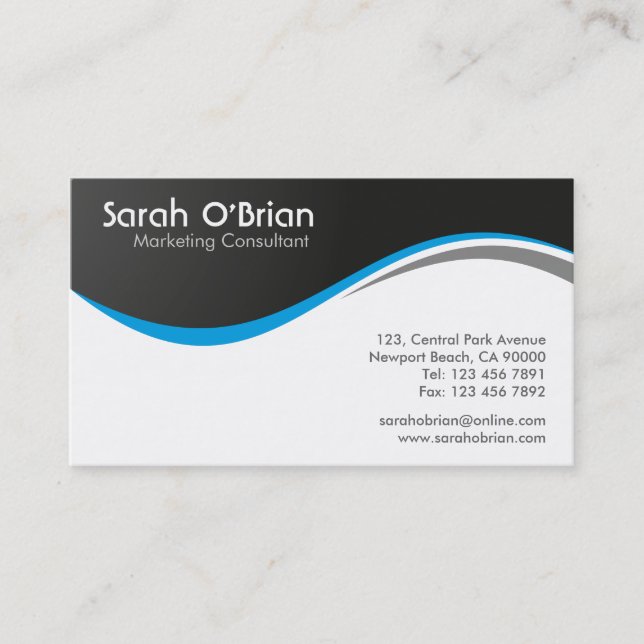 Marketing Consultant - Business Cards (Front)