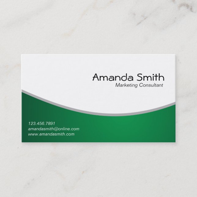 Marketing Consultant - Business Cards (Front)