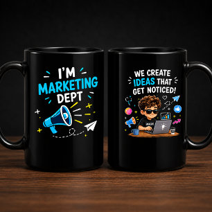 Marketing Department Funny Office Team Mug