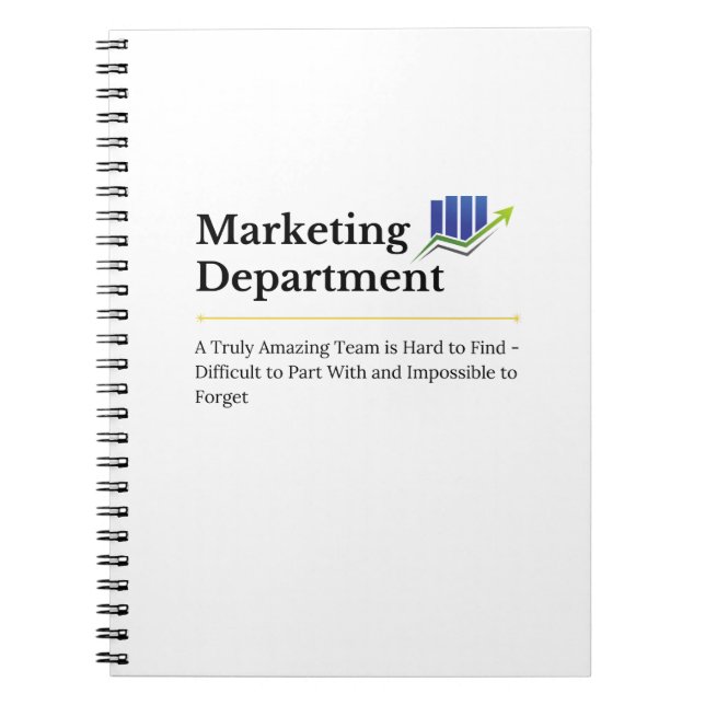Marketing Department Notebook (Front)