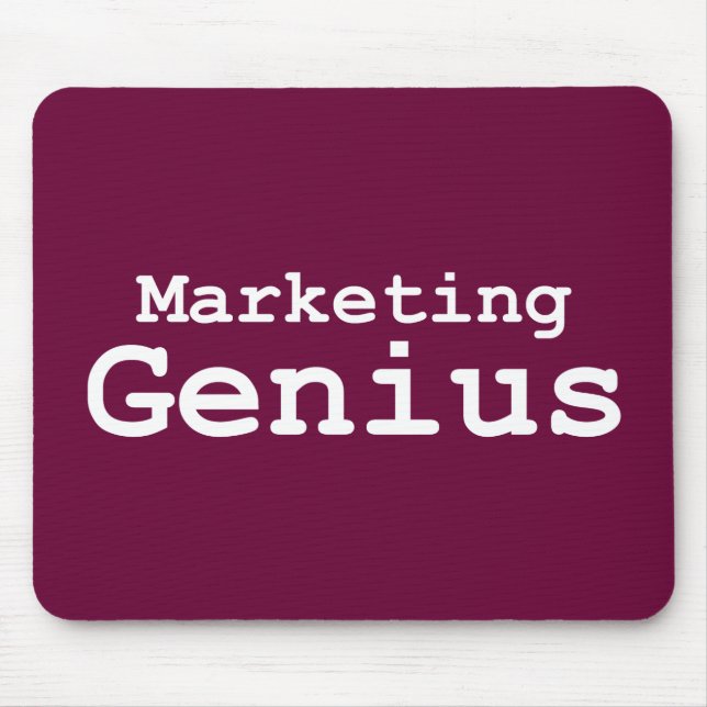 Marketing Genius Gifts Mouse Pad (Front)