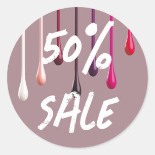 Marketing Nails Sale Product Branding Labels