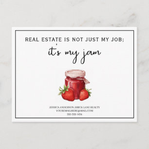 Marketing Real Estate is My Jam Realty Postcard
