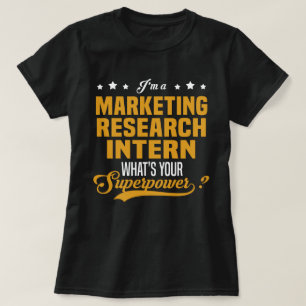 Marketing Research Intern T-Shirt