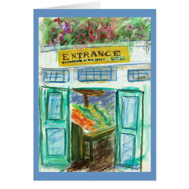 Marketplace Entrance Card (Front)