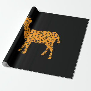 Markhor Easy Halloween Outfit Goat Kid Costume Wrapping Paper