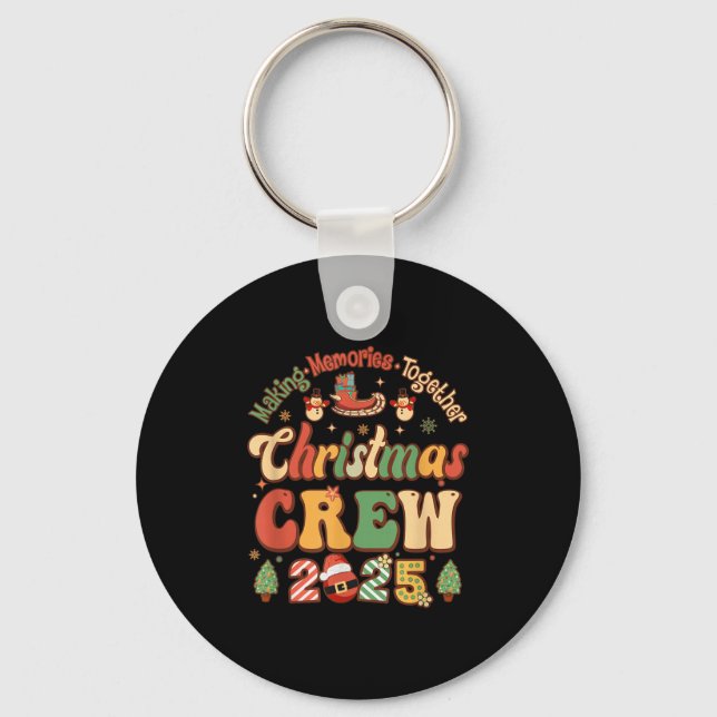 Marking Together Matching Family Christmas Crew 20 Key Ring (Front)