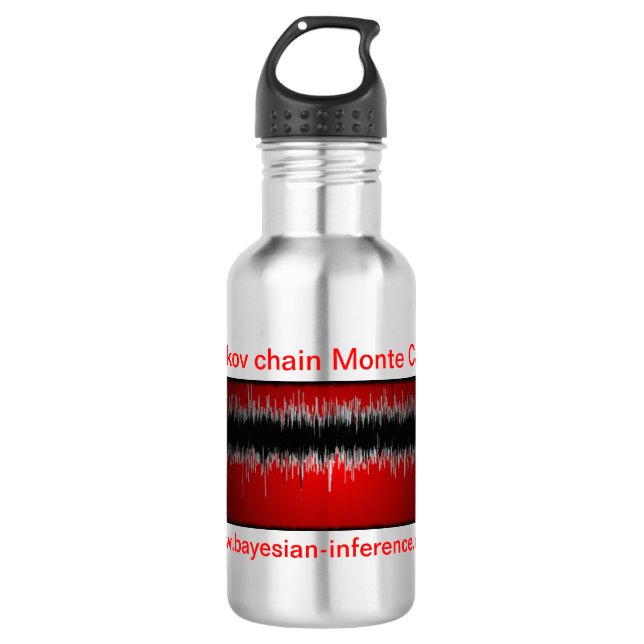 Markov chain Monte Carlo 710 Ml Water Bottle (Front)