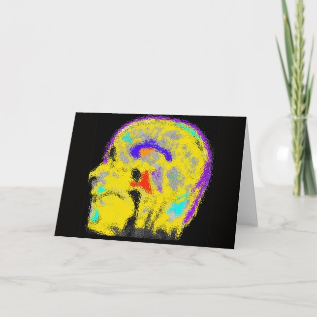 Mark's colourized MRI Card (Front)