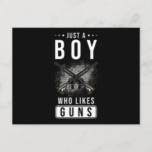 Marksman Gun Weapon Postcard