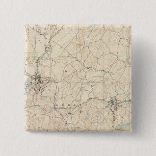 Marlboro, Massachusetts 15 Cm Square Badge