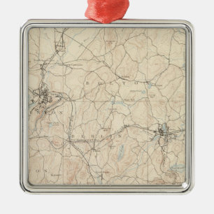 Marlboro, Massachusetts Metal Tree Decoration