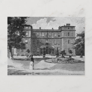 Marlborough House, from the garden, 1863 Postcard