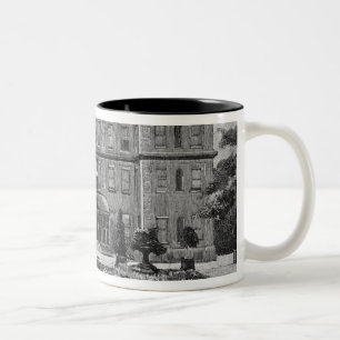 Marlborough House, from the garden, 1863 Two-Tone Coffee Mug